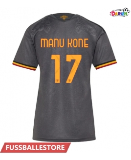 Günstige AS Roma Manu Kone #17 3rd trikot Damen 2026-27 Kurzarm